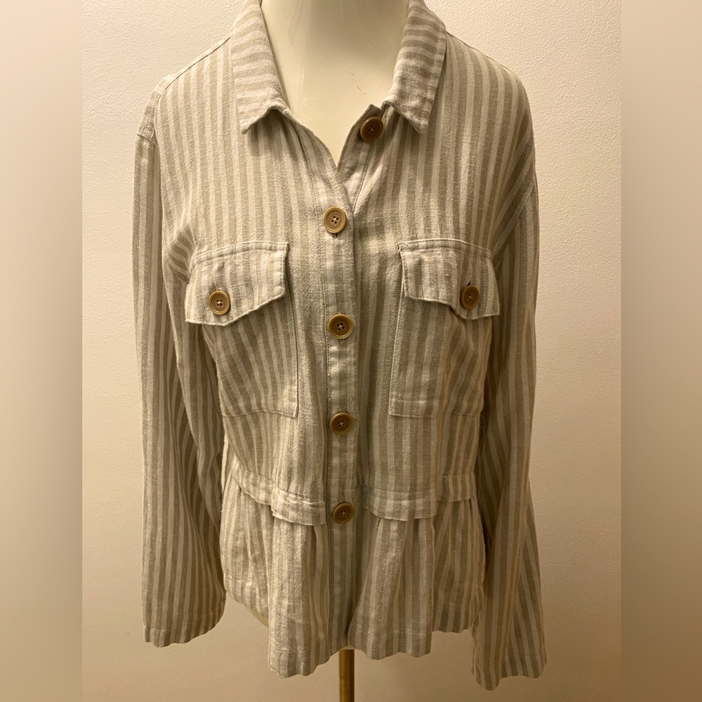 EUC Sanctuary Wild Spirit Peplum Jacket